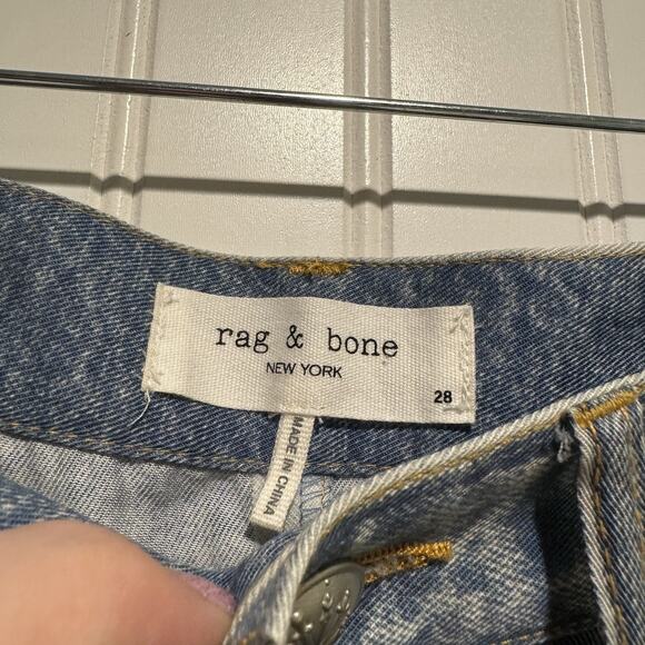 rag & bone Light Blue Flare & Wide Leg Jeans - Picture 5 of 7